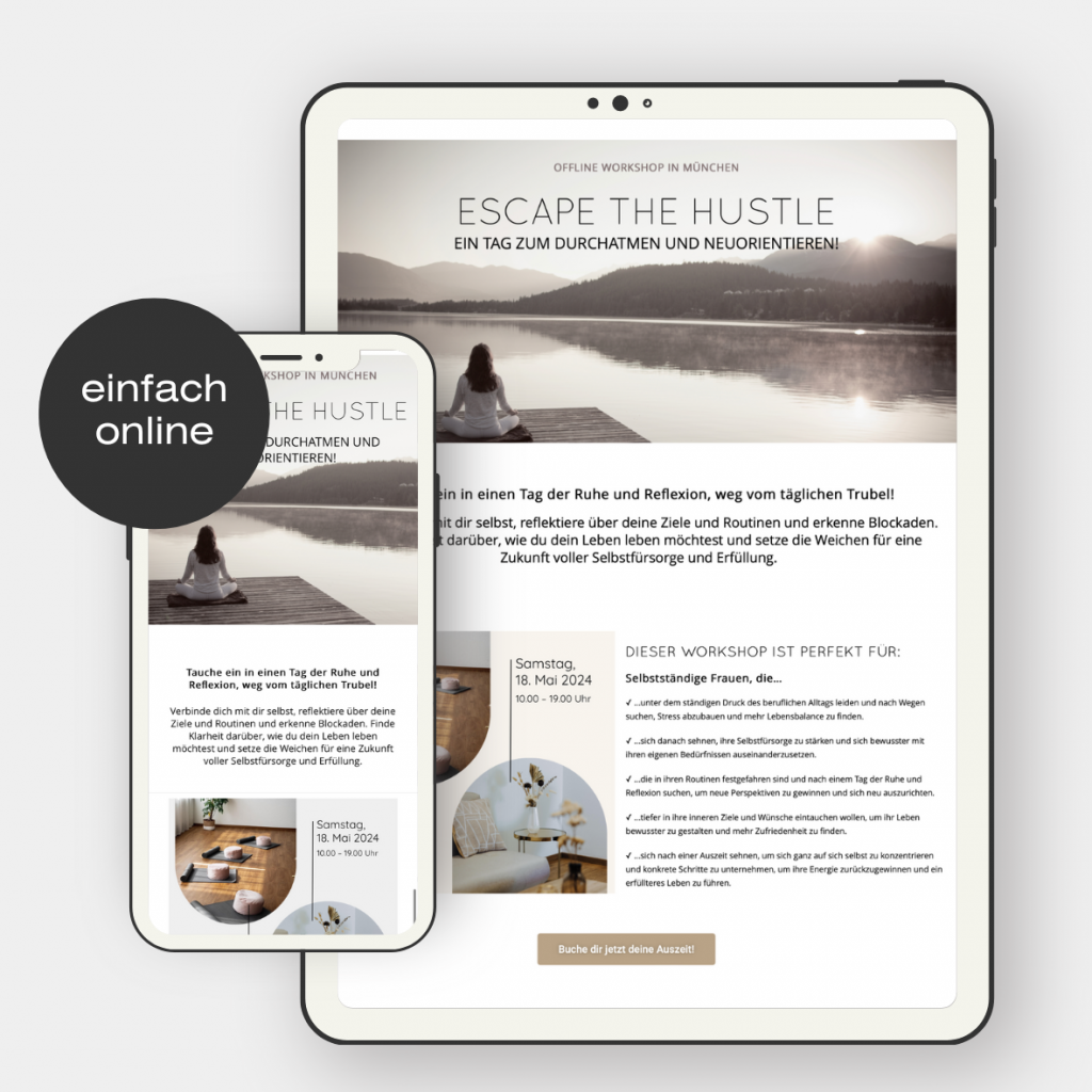 Escape the Hustle Workshop